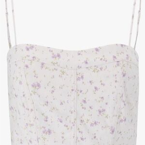 florence by mills Womens Garden Party Corset Tank Top $29 Retail